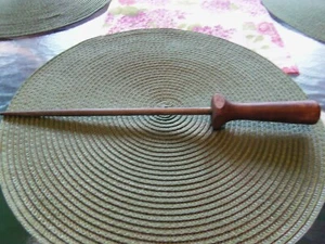 Vintage 9 3/4 " Steel * CHICAGO CUTLERY * Knife Sharpening Steel Sharpener USA - Picture 1 of 3