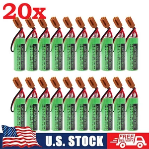 20 x CR17450SE-R 3V 2500mah SPS Batterie für FANUC A98L-0031-0012 CNC Systemstecker - Bild 1 von 8