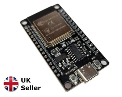 ESP32 Development Board (ESP32-WROOM-32) USB-C 30-pin WiFi BlueTooth DevKit IoT