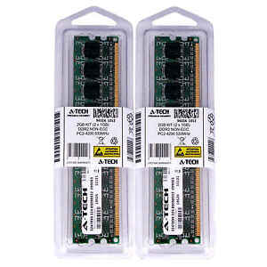 Zestaw 2 GB 2 x 1 GB DIMM DDR2 NON-ECC PC2-4200 533 MHz 533 MHz DDR-2 DDR 2 RAM pamięć