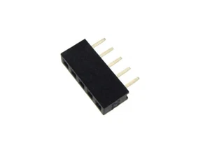 Intestazione femminile passo 5 pin 2,0 mm - confezione da 20 - Foto 1 di 1
