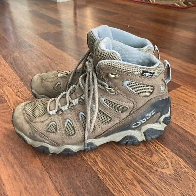 OBOZ Sawtooth Hiking Boots  Moss/Brown 10 - Image 1 of 4