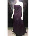 EDEN BRIDALS Strapless Purple Formal Prom Dress Size 6