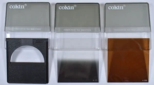 3x COKIN CROMOFILTER SA Made in Paris France Double Exposure Gradual G2 Sepia - Picture 1 of 5