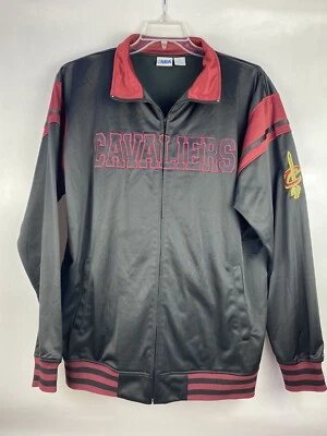 Chaqueta de calentamiento con cremallera completa de baloncesto de la NBA para hombre Cleveland Cavaliers - 2XLT grande alta Foto 1 de 4