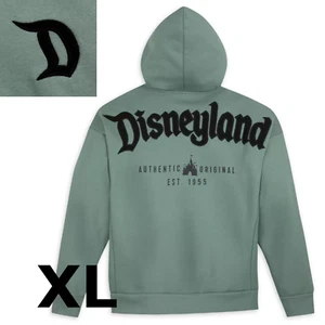 Disney Parks Green Zip Hoodie Adult XL - Disneyland Resort - Picture 1 of 4