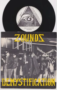 ZOUNDS * Demystification * 1981 UK POST PUNK CRASS 45 * Listen! - Picture 1 of 2