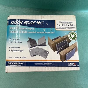 Dock Edge DE85220F Dock Kit Connector Hinge Set, Stationary - Picture 1 of 5