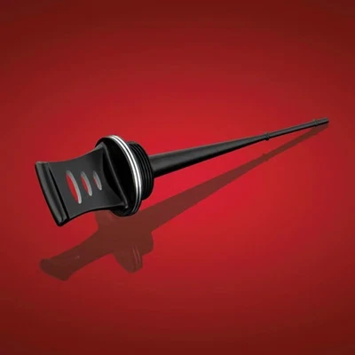 Show Chrome Oil Dipstick with Cap 71-201* 0950-0452 71-201 - Image 1 of 3