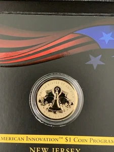 Moneta da 1 dollaro 2019 American Innovation prova inversa NUOVA MAGLIA con COA + OGP da US MINT - Foto 1 di 11