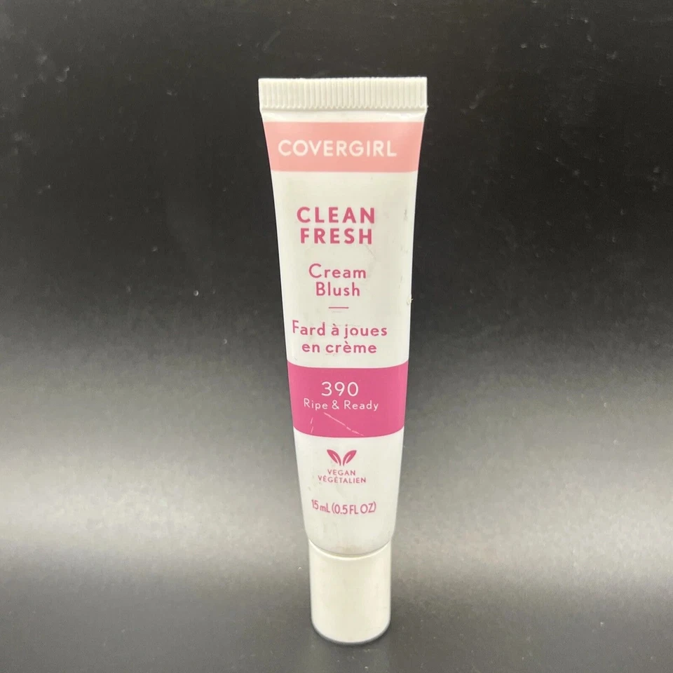 2 COVERGIRL Clean Fresh Cream Blush #390 Ripe and Ready 12a