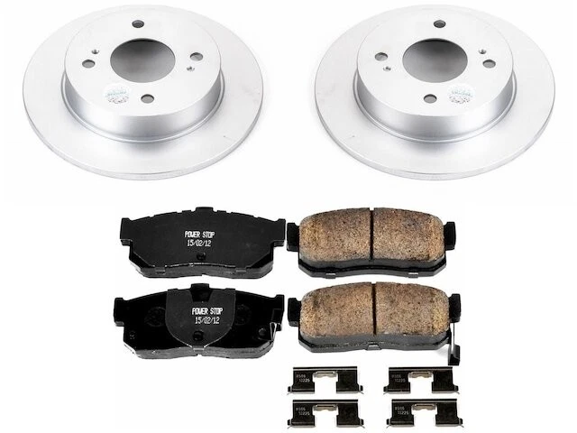 Pastilha de freio traseira e kit de rotor para 1993-2001 Nissan Altima 1994 1995 1996 WG552PS - Imagem 1 de 1