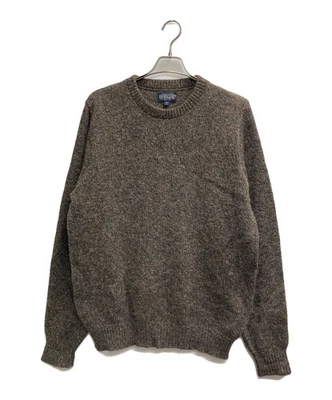 LAND'S END crew neck knit Size: L Brown Men - Image 1 of 4