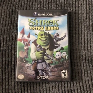 Shrek: Extra großer Nintendo GameCube komplett mit Registrierungskarte - Bild 1 von 4