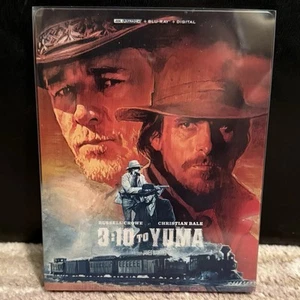 3:10 To Yuma (4K UHD + Blu-Ray) Steelbook (First Printing) - Picture 1 of 8