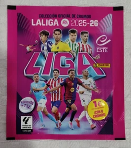 Sobre de cromos La Liga 2025-2026 (NUEVO SIN ABRIR) Sobre con 8 cromos oficiales - Imagen 1 de 2