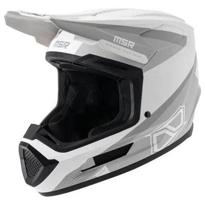 MSR™ Mav Inertia Dirt Bike Motocross Helmet w/MIPS XX-Large Matte White/Grey Foto 1 de 4