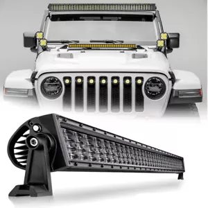 For JEEP Gladiator JT 40" 10D LED Work Light Bar Spot Flood Driving Fog Lam 42" - Picture 1 of 12