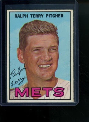 1967 Topps Baseball #59 Ralph Terry  - Image 1 of 2