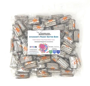 Wrapped Bulk Candy Bars, Peanut Butter, 1 Pound - Picture 1 of 12