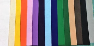 Felt Squares 9" x 12" ~ Single Sheet - Picture 1 of 4