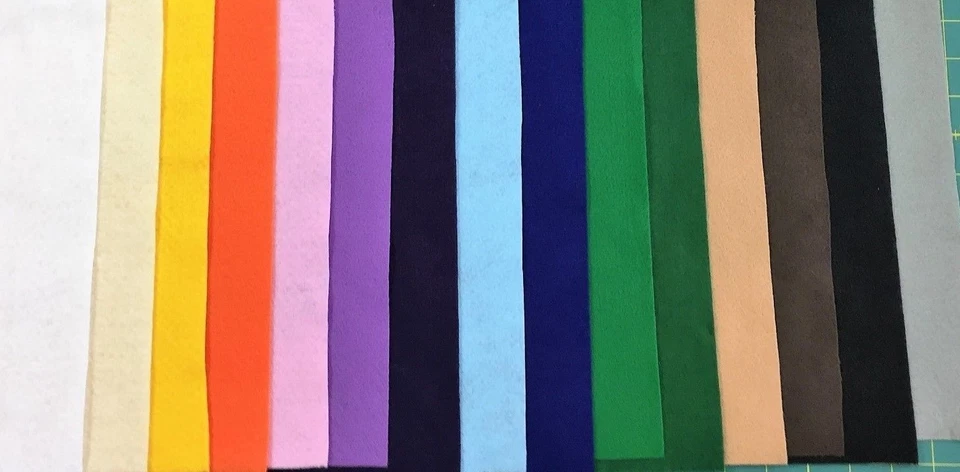 Felt Squares 9" x 12" ~ Single Sheet - Image 1 of 1