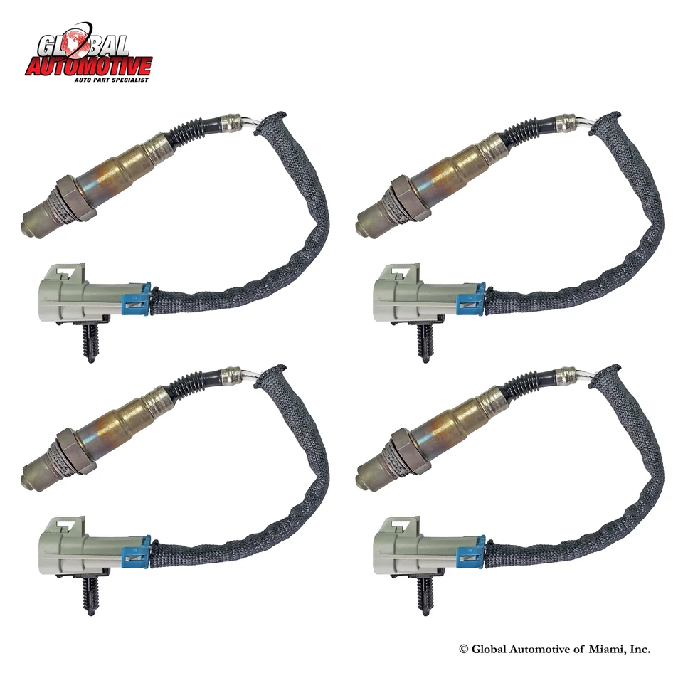 Set of 4 AC Delco Oxygen O2 Sensor for 2003-2005 Cadillac Chevrolet GMC V8 5.3L - Image 1 of 1