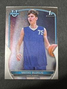 2022-23 Bowman Chrome University Matas Buzelis 1st RC #84
