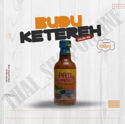 Budu Cap Ketereh 12 X 100 ML ReadyStock Original from Kelantan, Malaysia - Image 1 of 4