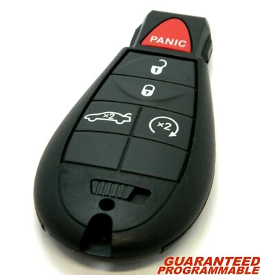 NEW OEM 2008-2010 DODGE CHARGER 5 BTN REMOTE START KEY FOB IYZ-C01C 68058348 - Image 1 of 4