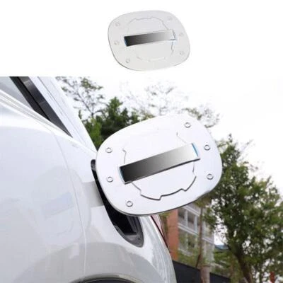 For Infiniti QX50 2019-2023 Silver Titanium Exterior Fuel Tank Cap Cover Trim - Image 1 of 4