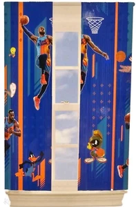Space Jam 2 "A New Legacy" Kids Window Curtain Panel, Set of 2 - 82 in x 63 in - Picture 1 of 3