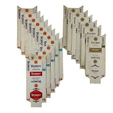 Lot of Vintage Unfolded Cardboard Cigarette Carton boxes Viceroy Filter Tip