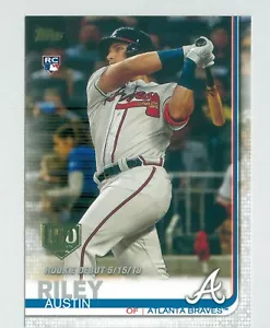 Actualización Topps 2019 150 aniversario paralelo #US252 Austin Riley Braves radiocontrol - Imagen 1 de 1