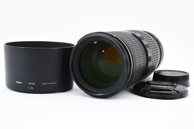 Nikon AF-S Nikkor 70-200mm F/4 G N VR Objectif W/Capuche Excellent Testé # - Bild 1 von 4