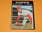 1971 Topps Baseball Hall Of Famer St. Louis Great Steve Carlton Card # 55
