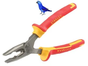 Alicates combinados Stanley STA084002 FatMax Electricistas VDE 200 mm 0-84-002 - Imagen 1 de 1