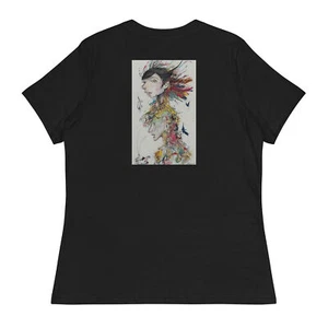 Camiseta relajada para mujer - Imagen 1 de 3