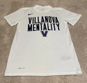 Usado en excelente estado! Camisa de baloncesto de banco Nike Dri-FIT Villanova 2017 pequeña para hombre "Mentality" - Imagen 1 de 8