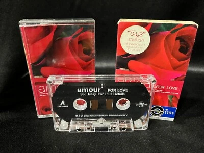 amour FOR LOVE Compilation Cassette Bee Gees Cardigans Dido Boyzone The Corrs - Image 1 of 4