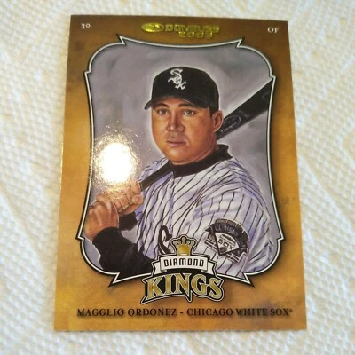 Magglio Ordonez 2003 Donruss DIAMOND KINGS #DK-16 Chicago White Sox **846/2500** - Image 1 of 2