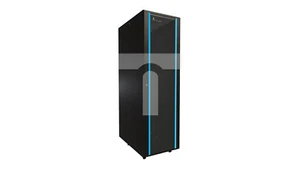 Extralink 42U Stand-Rack-Schrank 600x1000 Schwarz - Bild 1 von 1