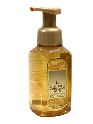 NEW 1 BATH & BODY WORKS CHURRO CINNAMON BUN GENTLE FOAMING HAND SOAP 8.75 FL OZ - Image 1 of 4