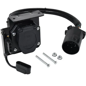 Conector de cableado de remolque hoja de RV de 7 vías y plano de 4 pines para GMC Yukon 2000-2016 - Imagen 1 de 4