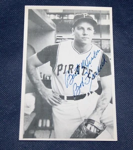 Pirates Bob Friend Signed Postcard - Picture 1 of 2