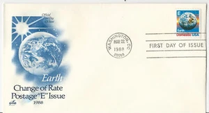 1988 FDC SC# 2277 Erde E Porto K677 - Bild 1 von 1