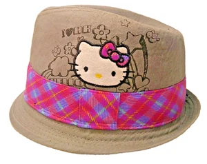 Hello Kitty Fedora Style Hat Size M/L - Picture 1 of 10