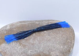 44 Strands Standard Banded Silicone Jig Skirts 34 Colors to Choose From - Picture 1 of 35