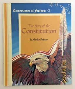 Cornerstones Of Freedom THE STORY OF THE CONSTITUTION Hardcover Book - Picture 1 of 2