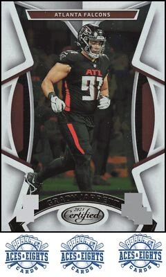 2023 Panini Certified Grady Jarrett Atlanta Falcons #7 - Image 1 of 2
